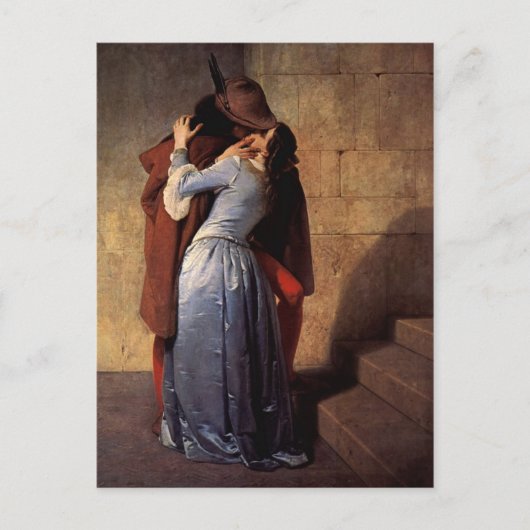 Carte Postale Le baiser (Devant)