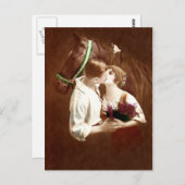 Carte Postale Le baiser (Devant / Derrière)