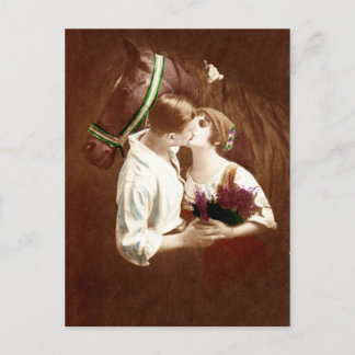 Carte Postale Le baiser