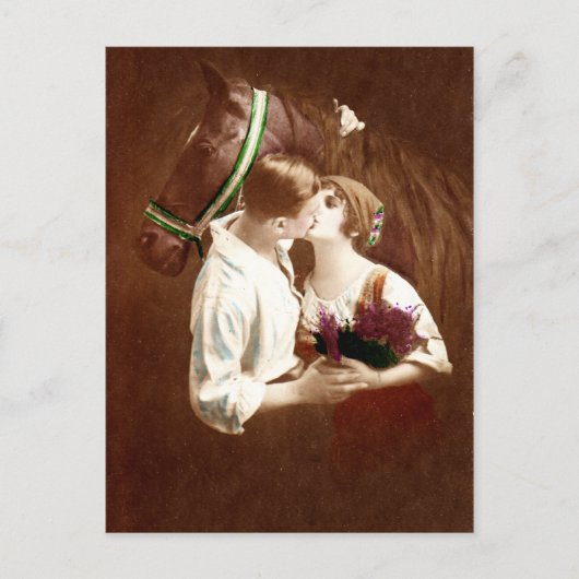 Carte Postale Le baiser (Devant)