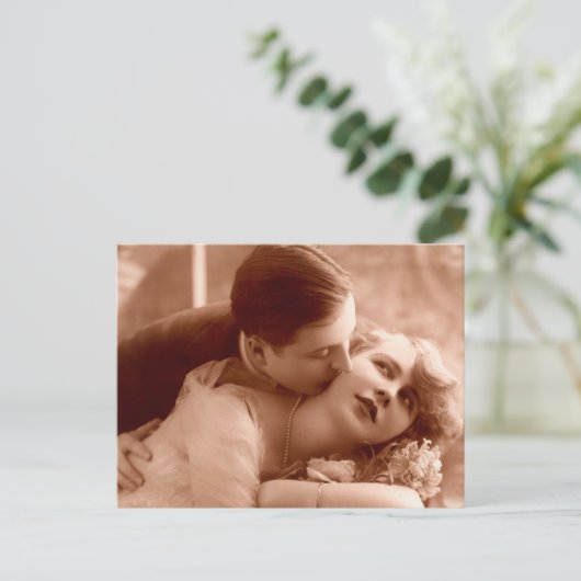 Carte Postale Le baiser (Debout devant)