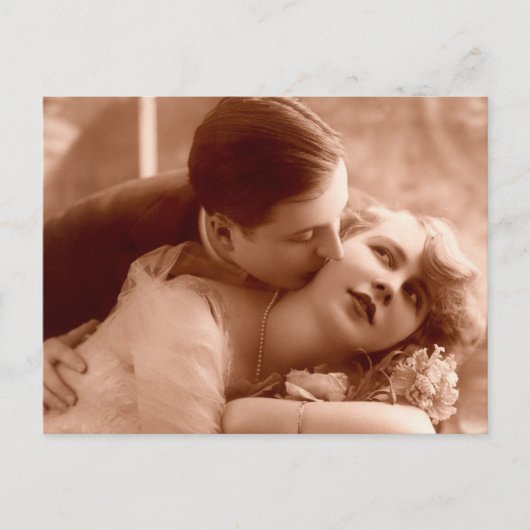 Carte Postale Le baiser (Devant)