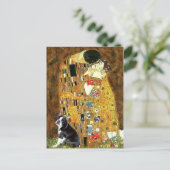 Carte Postale Le Baiser - Boston Terrier #4 (Debout devant)