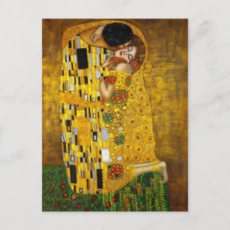 Carte Postale Le baiser de Gustav Klimt