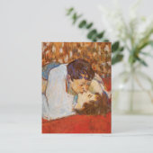 Carte Postale Le baiser de Toulouse-Lautrec (Debout devant)