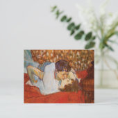 Carte Postale Le baiser de Toulouse-Lautrec (Debout devant)