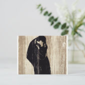 Carte Postale Le baiser d'Edvard Munch, (Debout devant)