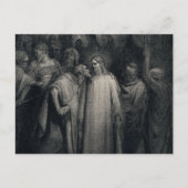 Carte Postale Le baiser des Judas par Gustave Dore (Devant)