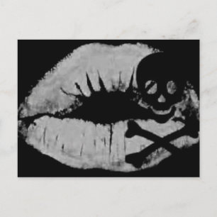 Carte Postale Le baiser d'un pirate