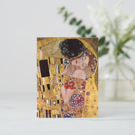 Carte Postale Le Baiser, Gustav Klimt (Debout devant)