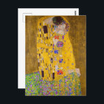 Carte Postale Le baiser | Gustav Klimt |<br><div class="desc">The Kiss est un tableau de 1901 de Gustav Klimt.</div>