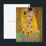 Carte Postale Le baiser | Gustav Klimt |<br><div class="desc">The Kiss est un tableau de 1901 de Gustav Klimt.</div>