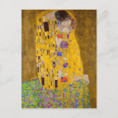 Carte Postale Le baiser | Gustav Klimt | (Devant)