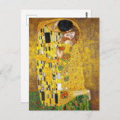 Carte Postale le baiser - Gustav Klimt (Devant / Derrière)