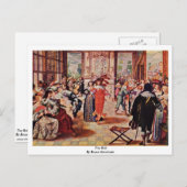 Carte Postale Le Bal De Bosse Abraham (Devant / Derrière)