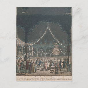 Carte Postale Le bal de la Bastille