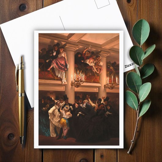 Carte Postale Le bal de l'opéra, Giraud