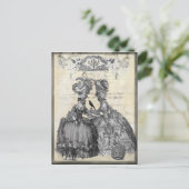 Carte Postale Le bal d'Halloween (Debout devant)