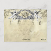 Carte Postale Le bal d'Halloween (Dos)