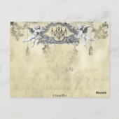 Carte Postale Le bal d'Halloween (Dos)