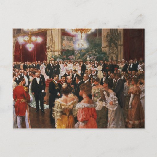 Carte Postale Le bal viennois (Devant)