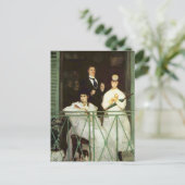 Carte Postale Le Balcon - Edouard Manet (Debout devant)