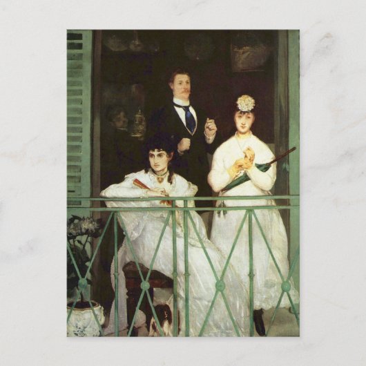 Carte Postale Le Balcon - Edouard Manet (Devant)