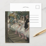 Carte Postale Le Ballet | Edgar Degas<br><div class="desc">Le Ballet (1880) de l'impressionniste français Edgar Degas. Degas est célèbre pour ses dessins pastel et ses peintures à l'huile. Il était un maître dans la représentation du mouvement, comme on peut le voir dans ses nombreuses oeuvres de danseurs de ballet. Utilisez les outils de conception pour ajouter du texte...</div>