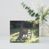 Carte Postale Le banc (Debout devant)