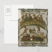 Carte Postale Le banquet du costume, de El-Jem c.200-220 (Devant / Derrière)