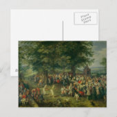 Carte Postale Le banquet Mariage (Devant / Derrière)