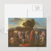 Carte Postale Le baptême du Christ, 1641-42 (Devant / Derrière)