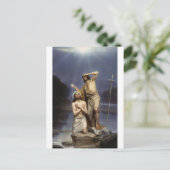 Carte Postale Le baptême du Christ par Carl Bloch (Debout devant)
