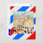 Carte Postale Le Barbier (Devant / Derrière)