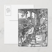 Carte Postale Le Barbier (Devant / Derrière)