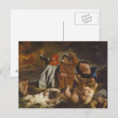 Carte Postale Le barque de Dante (Devant / Derrière)