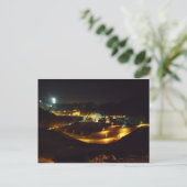 Carte Postale Le barrage Hoover la nuit (Debout devant)
