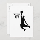 Carte Postale Le basket-ball est un sport (Devant / Derrière)
