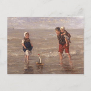 Carte Postale Le bateau à jouets