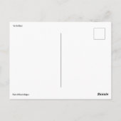 Carte Postale Le bateau rouge (Dos)