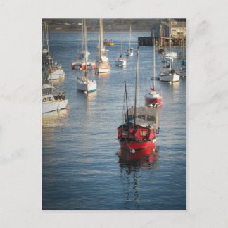 Carte Postale Le bateau rouge