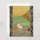 Carte Postale Le batelier (Devant / Derrière)