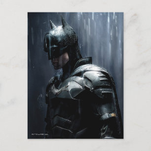 Carte Postale Le Batman sous la pluie
