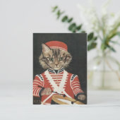 Carte Postale Le batteur conversation (Debout devant)