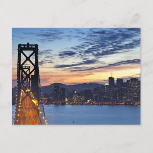 Carte Postale Le Bay Bridge depuis Treasure Island