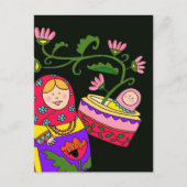 Carte Postale Le bébé de Matroshka (Devant)