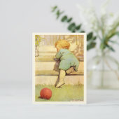 Carte Postale Le bébé en petite taille (Debout devant)