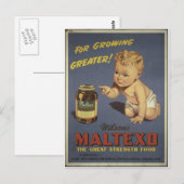 Carte Postale Le Bébé L'Aime (Devant / Derrière)