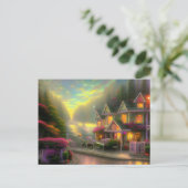 Carte Postale Le Bed & Breakfast Enchanted (Debout devant)