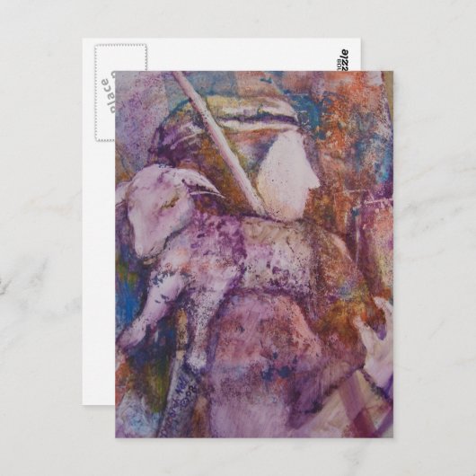 Carte postale "Le Berger" (Devant / Derrière)